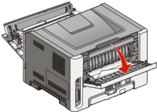 LEXMARK E260D - Elimination des bourrages derrière la porte arrêté - 2