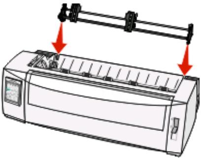 LEXMARK FORMS PRINTER 2500 - Passage de tracteur poussant à tracteur tirant - 3