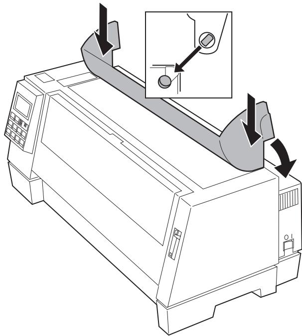 LEXMARK FORMS PRINTER 4227 - Installez le capot acoustique. - 1