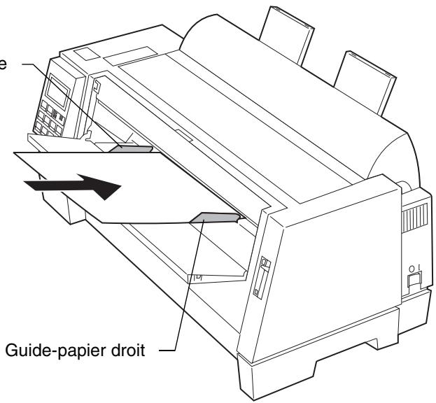 LEXMARK FORMS PRINTER 4227 - Chargement d'une feuille : - 1