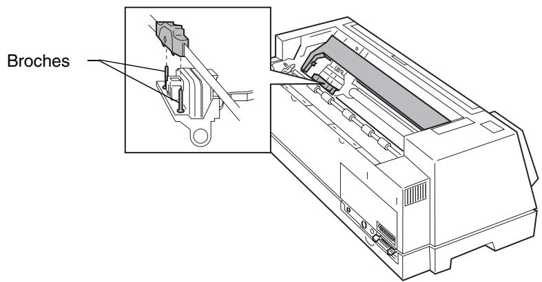 LEXMARK FORMS PRINTER 4227 - Installation de la cartouche de ruban - 4