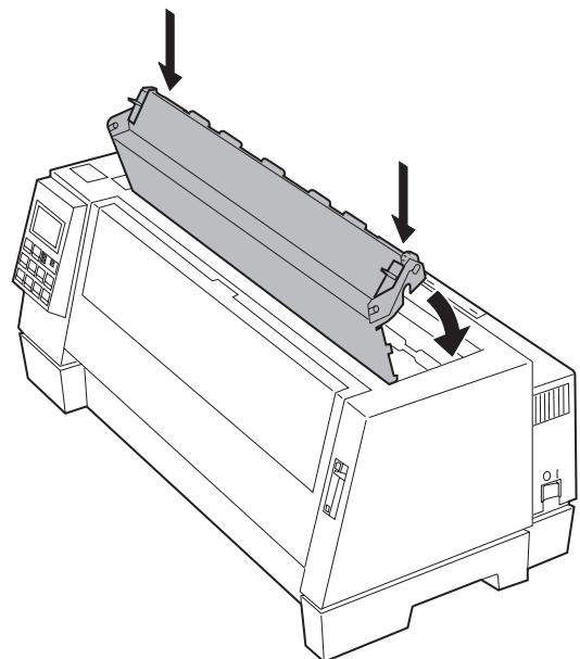 LEXMARK FORMS PRINTER 4227 - Replacez le capot supérieur. - 1