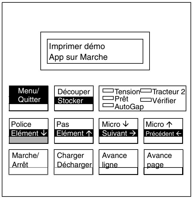 LEXMARK FORMS PRINTER 4227 - Impression de la page de démonstration - 5