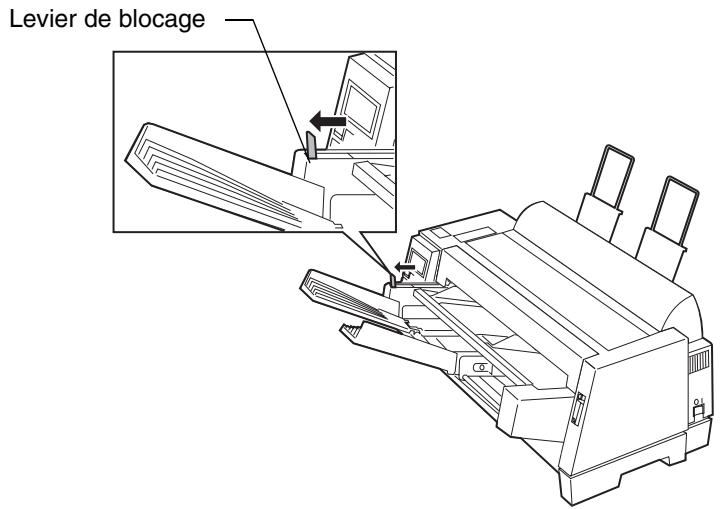 LEXMARK FORMS PRINTER 4227 - Chargement du papier dans l'alimentation automatique - 1