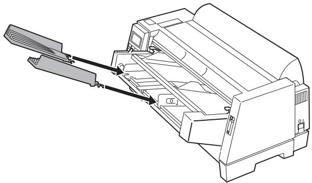 LEXMARK FORMS PRINTER 4227 - Installation de l'alimentation automatique - 3