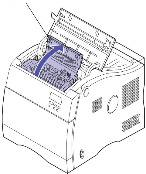 LEXMARK OPTRA C710 - Pour remplacer le filtré à air : - 2