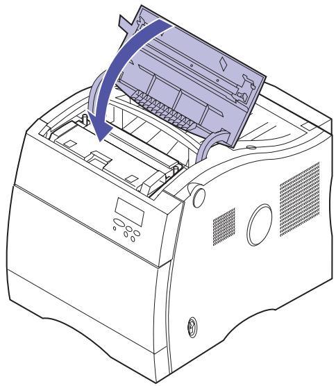 LEXMARK OPTRA C710 - Remplacement du rouleau anti-adhérent - 8
