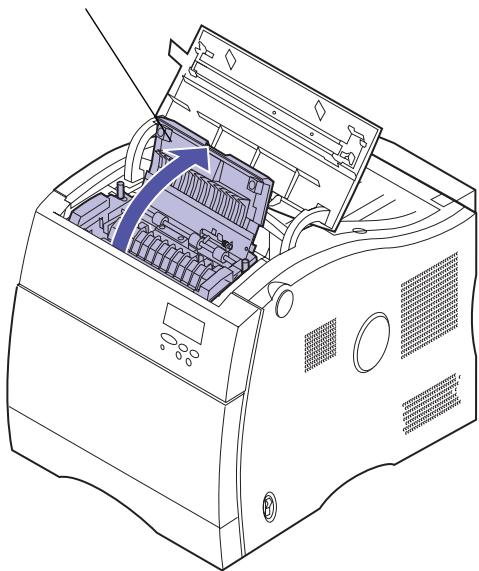 LEXMARK OPTRA C710 - Remplacement du rouleau anti-adhérent - 3