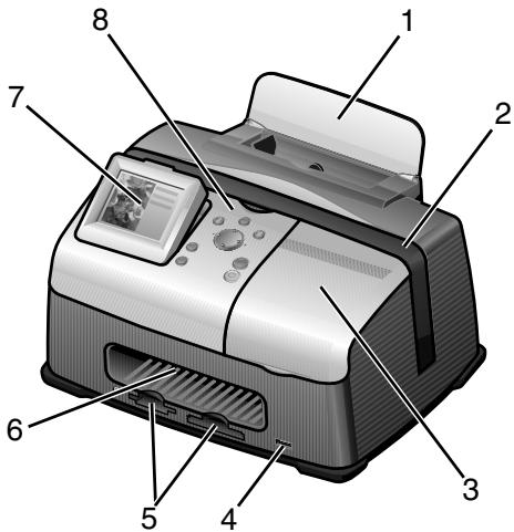 LEXMARK P315 - Composants de l'imprimante - 1
