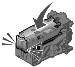 LEXMARK P315 - Installazione della cartuccia di stampa - 4