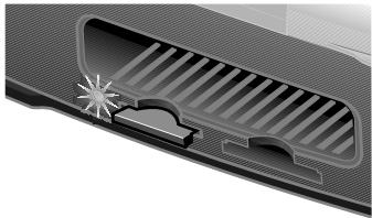 LEXMARK P315 - Insertion de cartes mémoire - 1