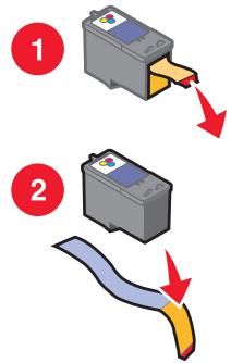 LEXMARK P350 - Installation d'une cartouche d'encre - 1