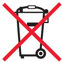LEXMARK P350 - Directive WEEE (Déchets issus d'équipements électriques et électroniques) - 1