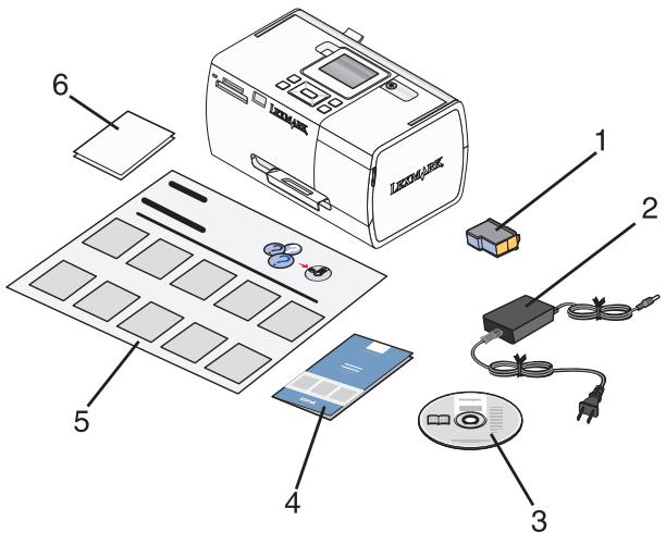 LEXMARK P350 - Comprendre l'imprimante - 1