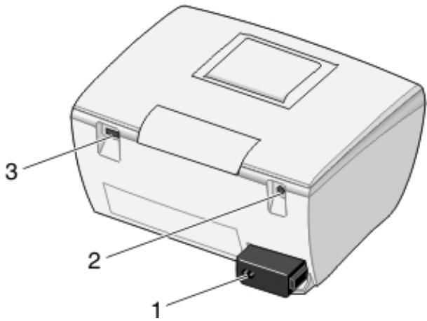LEXMARK P450 - Composants de l'imprimante - 2