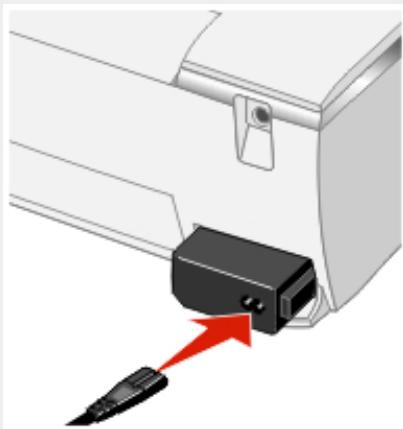 LEXMARK P450 - Le voyant de mise sous tension n'est pas allumé - 1