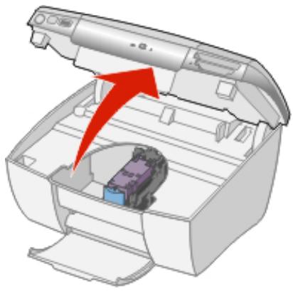 LEXMARK P450 - Retrait d'une cartouche usagée - 1
