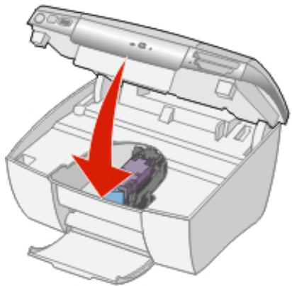 LEXMARK P450 - Installation d'une cartouche d'encre - 4