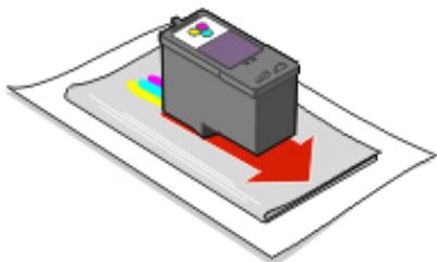 LEXMARK P450 - Essuyage des buses et des contacts des cartouches - 1