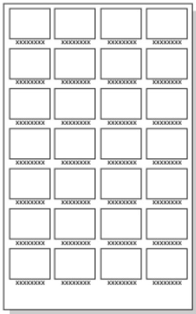 LEXMARK P450 - Impression d'une page d'index - 1
