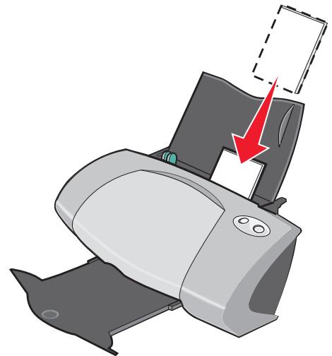 LEXMARK P706 - Etape 1 : Chargez les cartes - 1