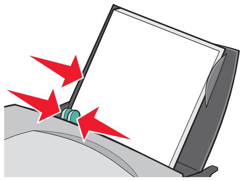 LEXMARK P706 - Etape 1 : Chargez le papier photo - 2