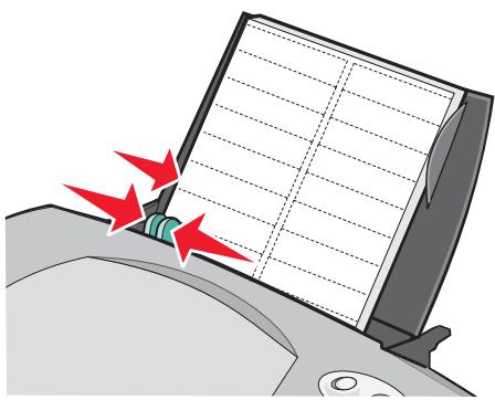 LEXMARK P706 - Etape 1 : Chargez les étiquettes - 2