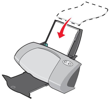LEXMARK P706 - Etape 1 : Chargez le papier photo - 1