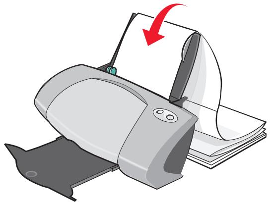 LEXMARK P706 - Etape 1 : Chargez le papier continu - 2