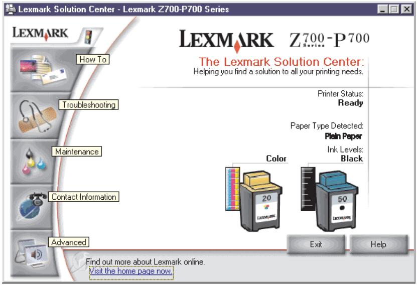 LEXMARK P706 - Lexmark Centre de solution - 1