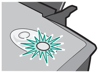 LEXMARK P706 - Le voyant de mise sous tension clignote - 1