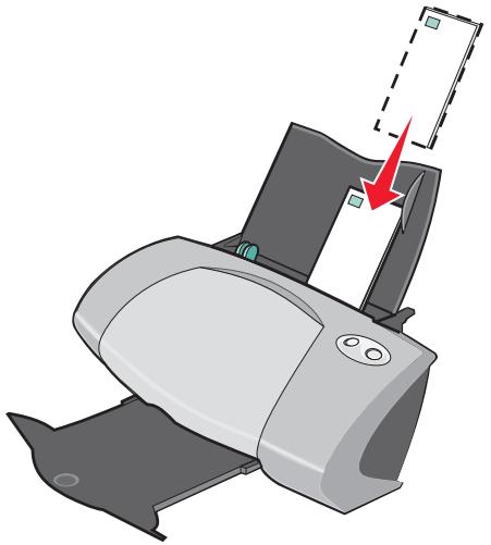LEXMARK P706 - Etape 1 : Chargez les enveloppes - 1