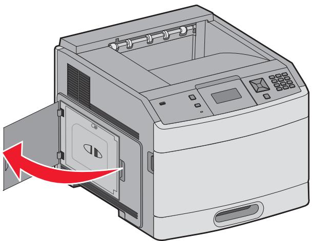 LEXMARK T650 - Accès à la carte logique pour l'installation des options internes - 2