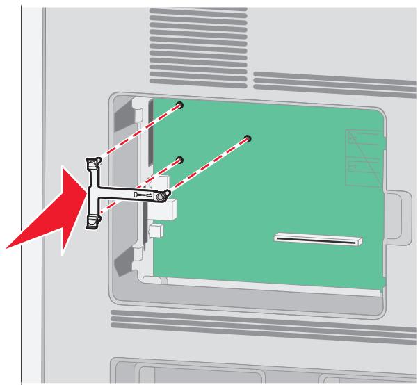LEXMARK T650 - Installation d'un port ISP (Internal Solutions Port) - 9