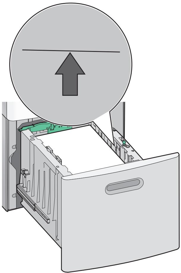 LEXMARK T650 - Chargement du tiroir 2000 feuilles - 9