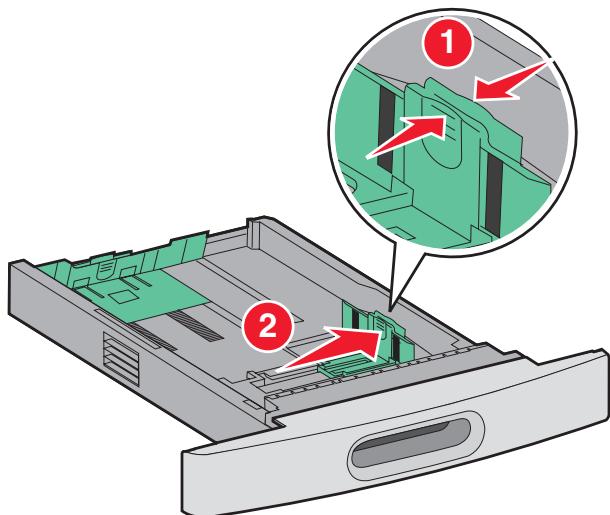 LEXMARK T650 - Chargement du tiroir 250 ou 550 feuilles (standard ou optionnel) - 2