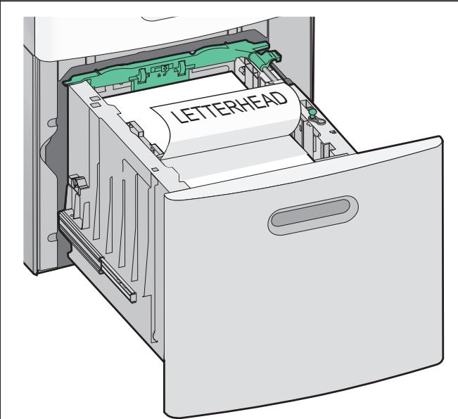 LEXMARK T650 - Chargement du tiroir 2000 feuilles - 5