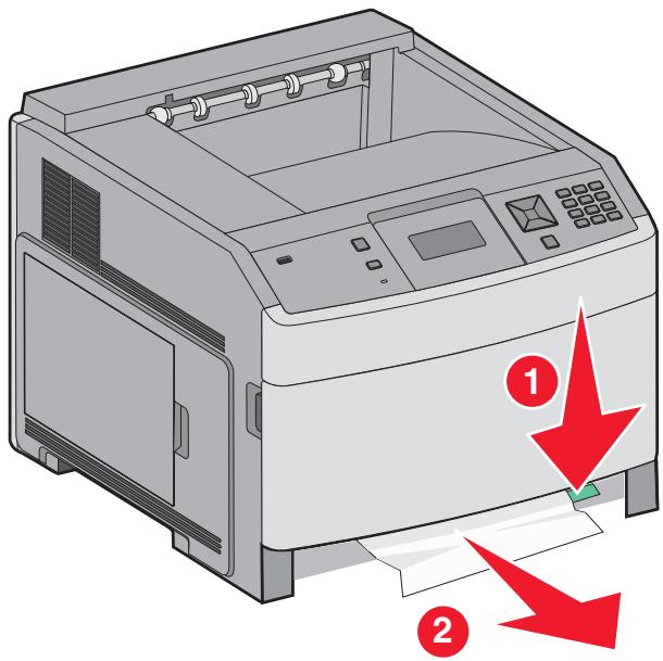 LEXMARK T650 - Bourrages papier avant - 1