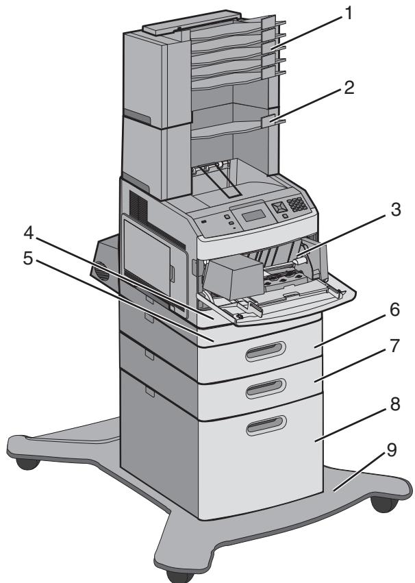 LEXMARK T650 - Modèle entièrement configuré - 2