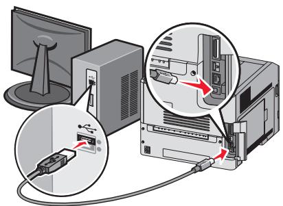 LEXMARK T650 - Installation d'une imprimante sur un réseau sans fil (Windows) - 5