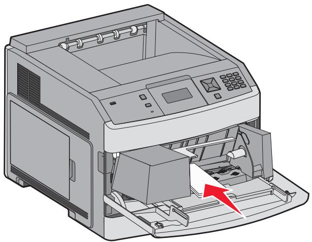 LEXMARK T650 - Chargement des enveloppes - 4