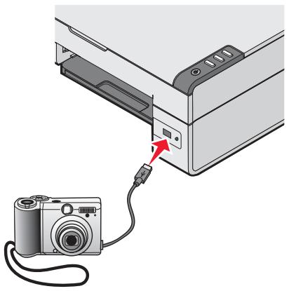 LEXMARK X2470 - Utilisation d'un apparéil photo numérique compatible PictBridge pour contrôle l'impression de photos - 1