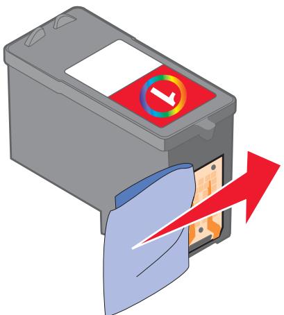 LEXMARK X2470 - Essuyage des buses et des contacts des cartouches - 2