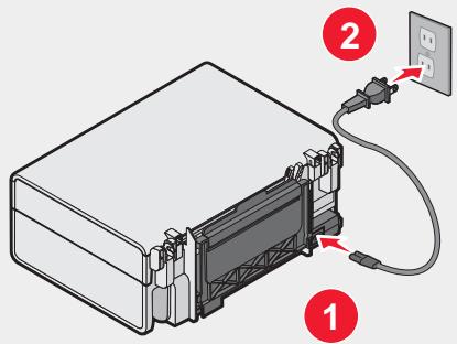 LEXMARK X2470 - Levoyant de mise sous tension n'est pas allumé - 1