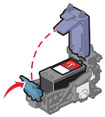 LEXMARK X2470 - Installation d'une cartouche d'encre - 2