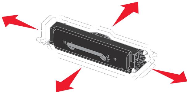 LEXMARK X342N - Répartition du toner - 3