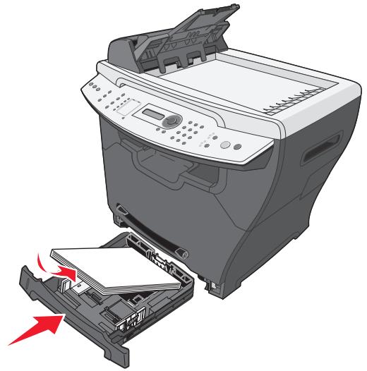 LEXMARK X342N - Retirez le tiroir. - 5