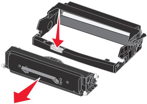 LEXMARK X342N - Remplacement du photoconducteur - 3