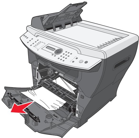 LEXMARK X342N - Elimination d'un bourrage papier - 4