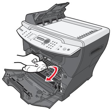 LEXMARK X342N - Nettoyage de l'intérieur du MFP - 3